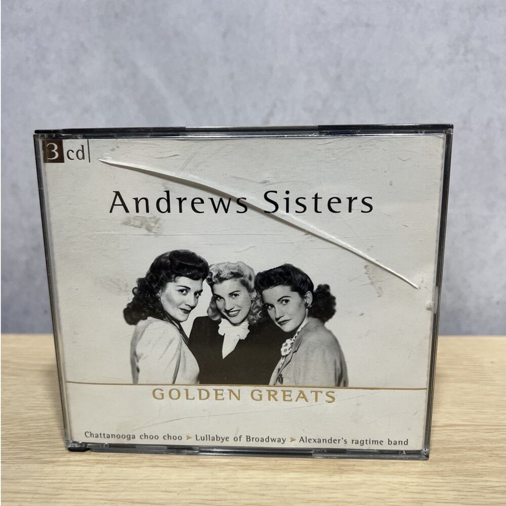 Golden Greats by Andrews Sisters (CD, 2001, 3 Discs Mint Condition